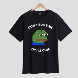 Do not bully me savage print t-shirt